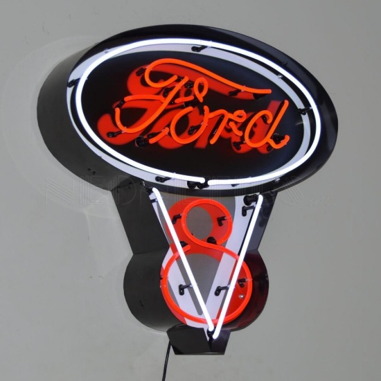 FORD V8 NEON CAN SIGN