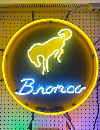 FORD BRONCO NEON SIGN
