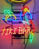 TIKI BAR NEON SIGN *VERY COLORFUL*