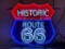 HISTORIC ROUTE 66 NEON SIGN