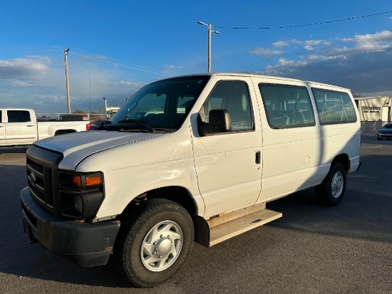 2009 FORD ECONOLINE WAGON VAN E350 *SELLING NO RESERVE*