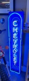 CHEVROLET SALES AND SERVICE NEON SIGN
