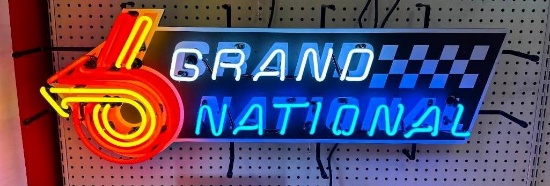 BUICK GRAND NATIONAL NEON SIGN