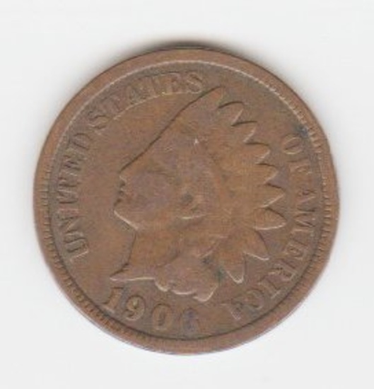 1906 INDIAN HEAD CENT