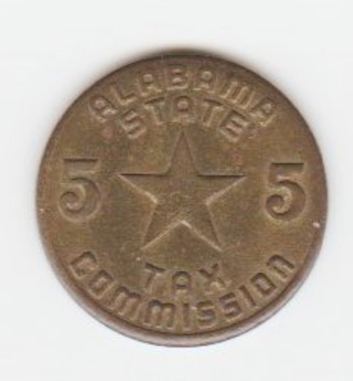 ALABAMA TAX TOKEN