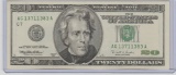 1996 U.S. UNC. $20.00 FRN