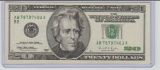 1996 UNC. U.S. $20.00 FEDERAL RESERVE NOTE