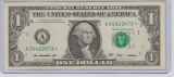 2009 UNC. U.S. UNC. $1.00 STAR FEDERAL RESERVE NOTE