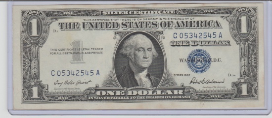 1957 U.S. $1.00 SILVER CERTIFICATE