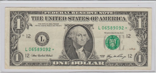 2006 U.S. $1.00 STAR FEDERAL RESERVE NOTE