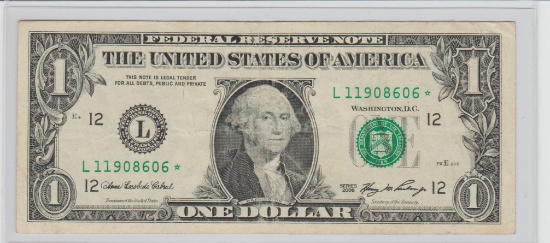 2006 U.S. $1.00 STAR FEDERAL RESERVE NOTE