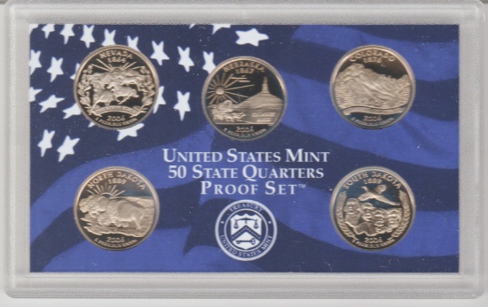 2006S U.S. PROOF STATE QUARTER SET