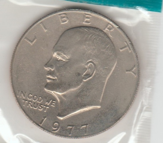 1977P UNC. EISENHOWER DOLLAR