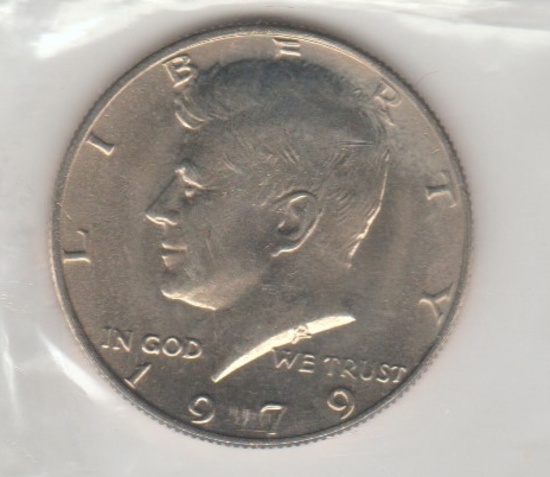 1979P UNC. KENNEDY HALF DOLLAR