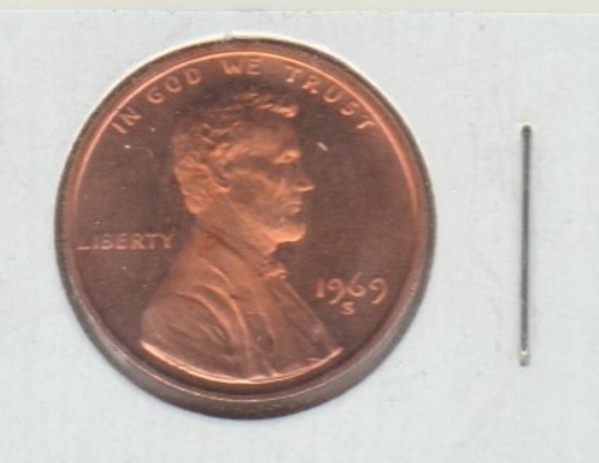 1969S PROOF LINCOLN CENT