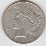 1926P SILVER PEACE DOLLAR