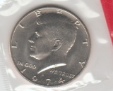 1974D UNC. KENNEDY HALF DOLLAR