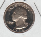 1986 S TYPE 2 WASHINGTON QUARTER