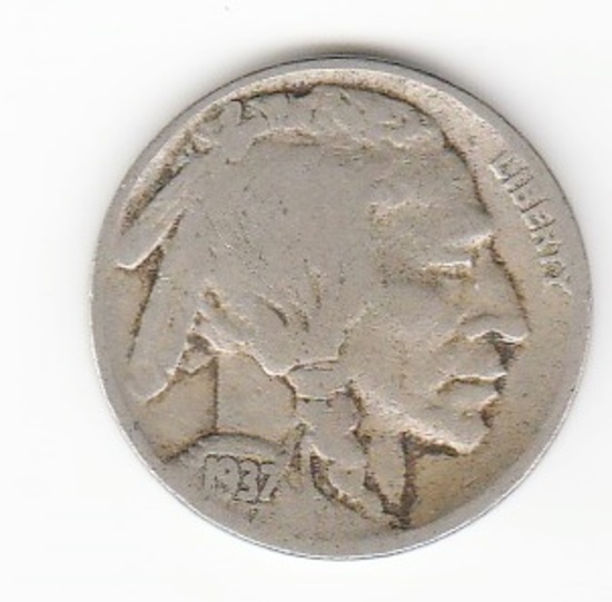 1937 D BUFFALO NICKEL