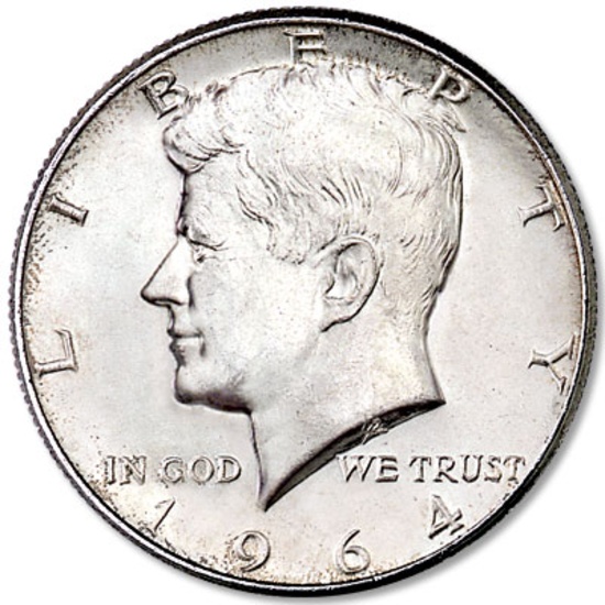 1964 P UNC. KENNEDY HALF DOLLAR