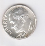1963 SILVER PROOF ROOSEVELT DIME