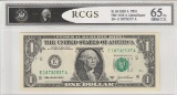 RCGS 2003 A $1.00 FRN 65PQGEM C.U.