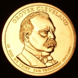 2012 D UNC. GROVER CLEVELAND PRESIDENTIAL DOLLAR