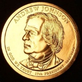 2011 D UNC. ANDREW JOHNSON PRESIDENTIAL DOLLAR