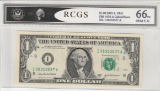 RCGS 2003 A $1.00 FRN 66PQ GEM C.U.