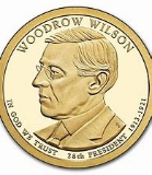 2013 S PROOF WOODROW WILSON PRESIDENTIAL DOLLAR