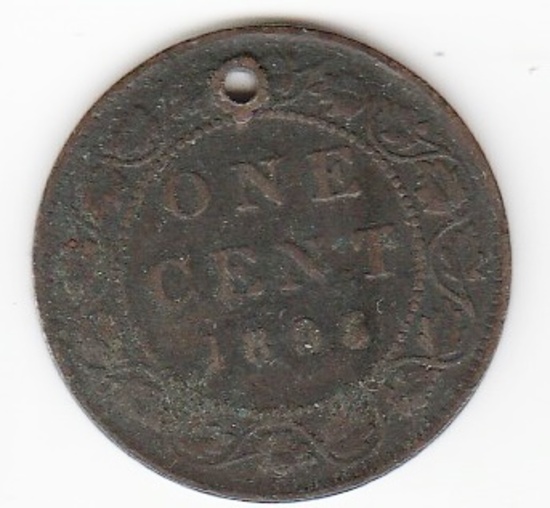 1895 CANADA ONE CENT