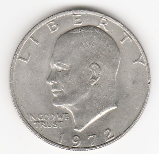 1972 P EISENHOWER DOLLAR