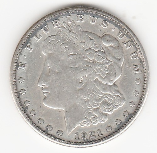 1921 S MORGAN SILVER DOLLAR