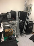 Stage, cases, routers