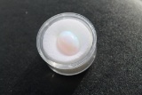 1 Round White Opal