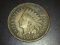 1862 Copper Nickel Indian Head Cent  VF+