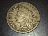1864 Copper Nickel Indian Head Cent