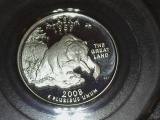 2008-S Alaska State SILVER Quarter PR 69 DCAM PCGS