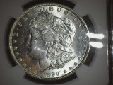 1890 Morgan Dollar MS 63 NGC