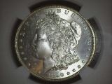 1890-S Morgan Dollar MS 63 NGC