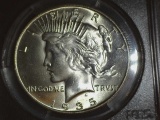1935-S Peace Dollar MS 64 PCGS