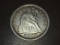 1853 Seated Liberty Dime VF++