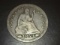 1853 Seated Liberty Quarter F