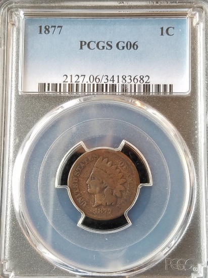 Seated Quarters-Dimes-1/2 Dimes-Cents-Indians 1877