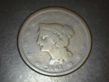 1841 Large Cent Part Liberty