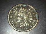 1861 Copper Nickel Indian Head Cent VF