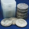 100 Kennedy Halves 40% silver Circulated to AU