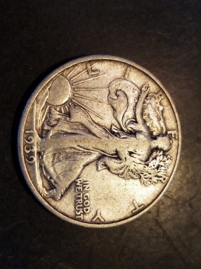 1939-S Walking Liberty Half