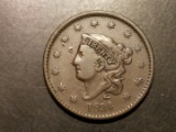 1834 Large Cent Full Liberty