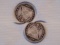 1853-1876S-1877S Seated Liberty Quarters